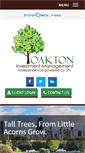 Mobile Screenshot of oaktoninvestmentmanagement.com